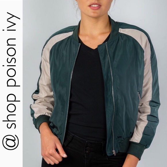 Trac Jackets & Blazers - Teal Bomber Jacket - S